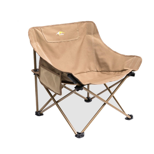 Camping Chair, Compact Backpacking Chair Lawn Chair with Side Pockets Portable Lightweight Heavy Duty Small Folding Chair for Picnic, Hiking, Beach, Fishing